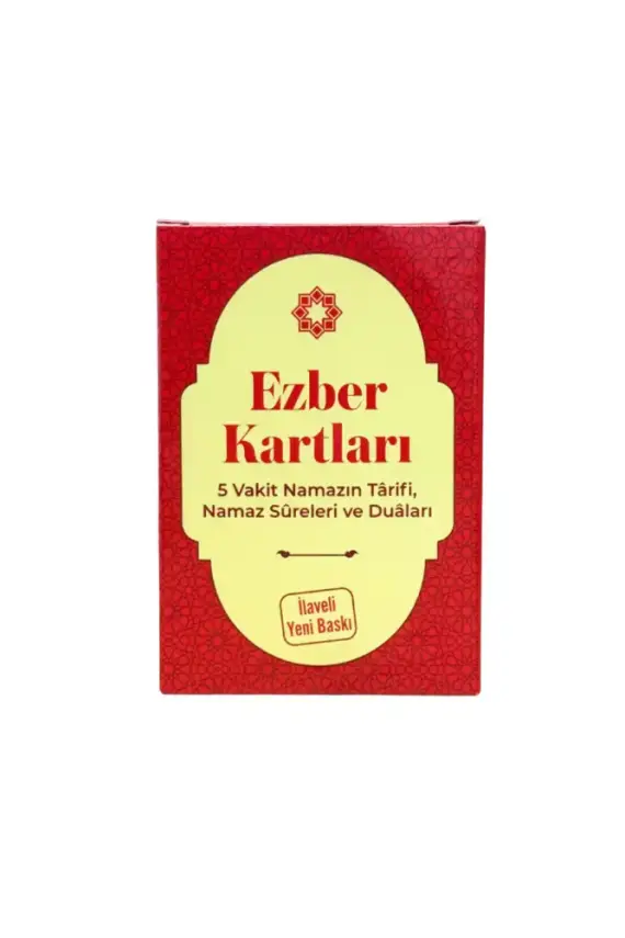 5 Vakit Namazın Tarifi Namaz Sureleri ve Duaları Ezber Kartları - 1