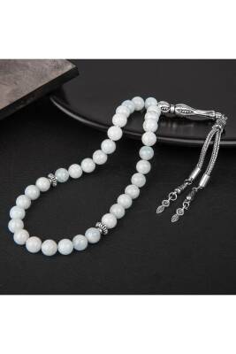 Akuamarin Doğal Taş Tesbih 33lük - 8mm - 3