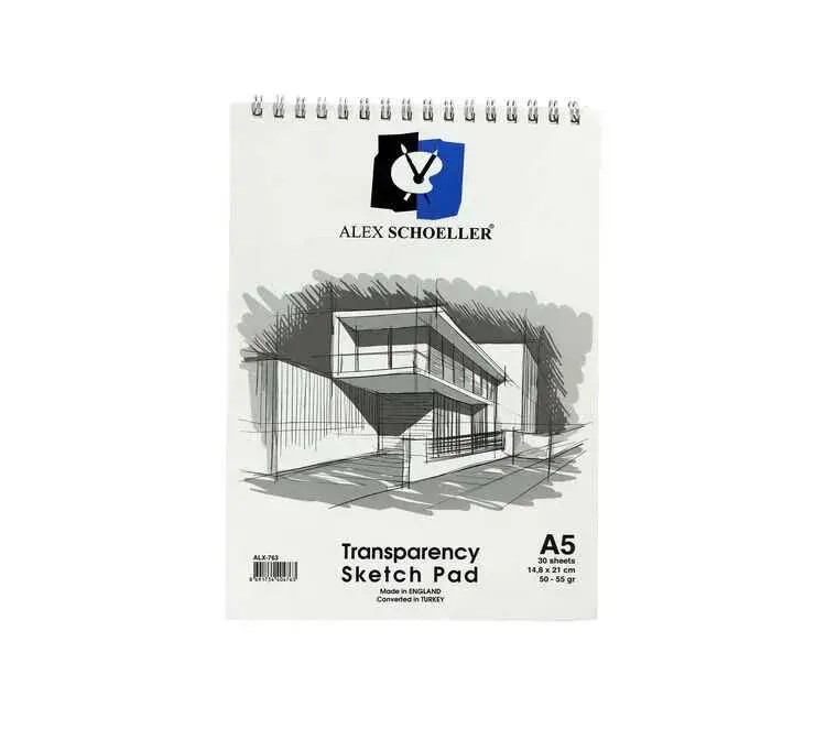 Alex Schoeller Desing Ja Eskiz Blok Defter 30 Yp A5 90 gr - 2