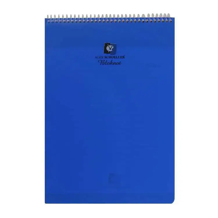 Alex Schoeller Dik Defter Kareli 80 Yp A4 Spiralli Pp Kapak - 1