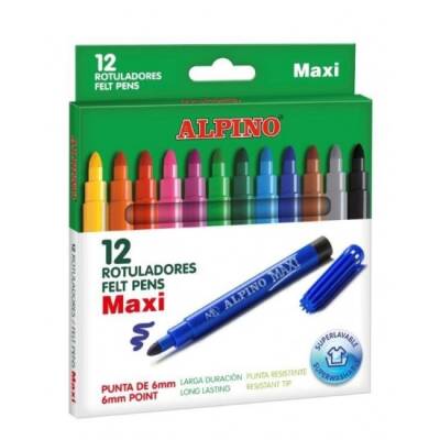 Alpino Maxi Keçeli Kalem 12 Li - Alpino