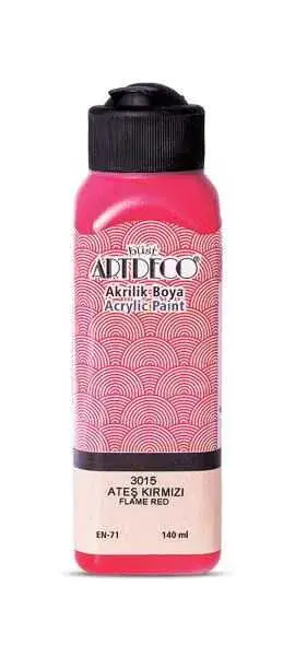 Artdeco Akrilik Boya 140 ml Ateş Kırmızı - 2