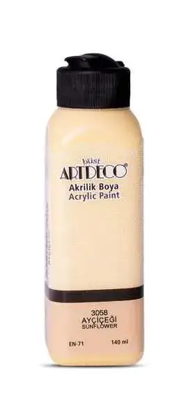 Artdeco Akrilik Boya 140 ml Ayçiçeği - 1