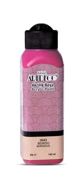 Artdeco Akrilik Boya 140 ml Bordo - 2