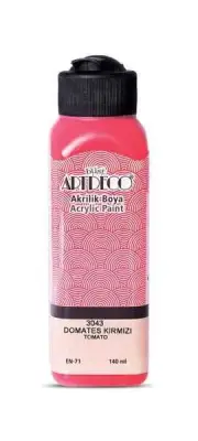 Artdeco Akrilik Boya 140 ml Domates Kırmızı - 2