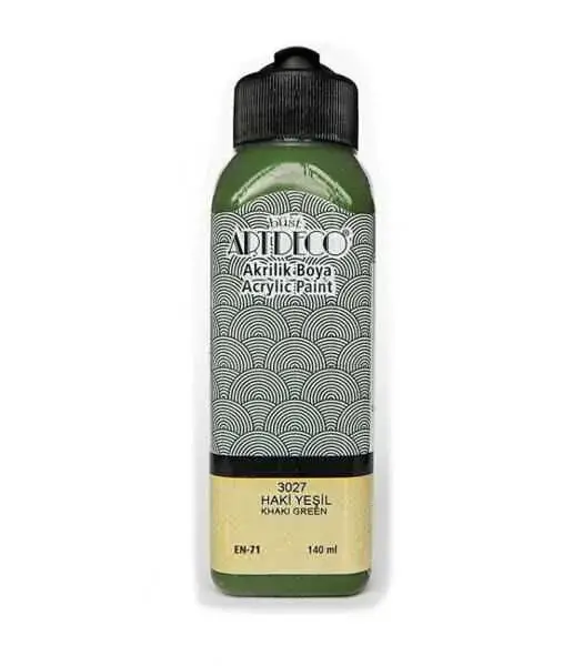 Artdeco Akrilik Boya 140 ml Haki Yeşil - 2