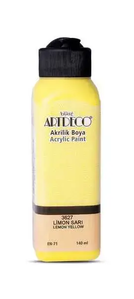 Artdeco Akrilik Boya 140 ml Limon Sarı - 2