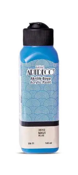 Artdeco Akrilik Boya 140 ml Mavi - 2