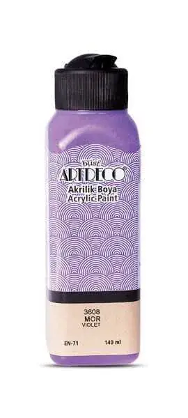 Artdeco Akrilik Boya 140 ml Mor - 1