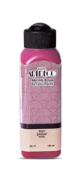 Artdeco Akrilik Boya 140 ml Şarap - 1