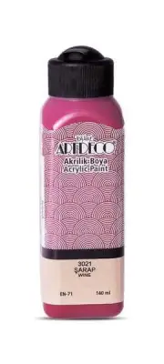 Artdeco Akrilik Boya 140 ml Şarap - 2