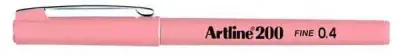 Artline 200 Fineliner 0.4 Keçe Uçlu Yazı Kalemi Kayısı - 2