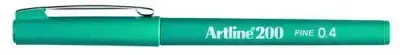 Artline 200 Fineliner 0.4 Keçe Uçlu Yazı Kalemi Koyu Yeşil - 2