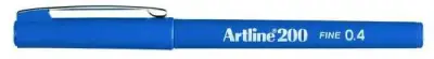 Artline 200 Fineliner 0.4 Keçe Uçlu Yazı Kalemi Royal Mavi - Artline