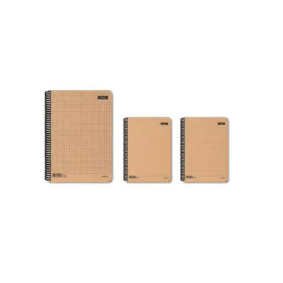 Atlas Papirüs Kraft Çizgili 80 Yp 19 x 27 Sert Kapak - 2