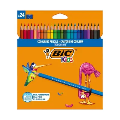 Bic Kids Tropıcolors 2 Kuruboya 24 Renk 9375182 - Bic