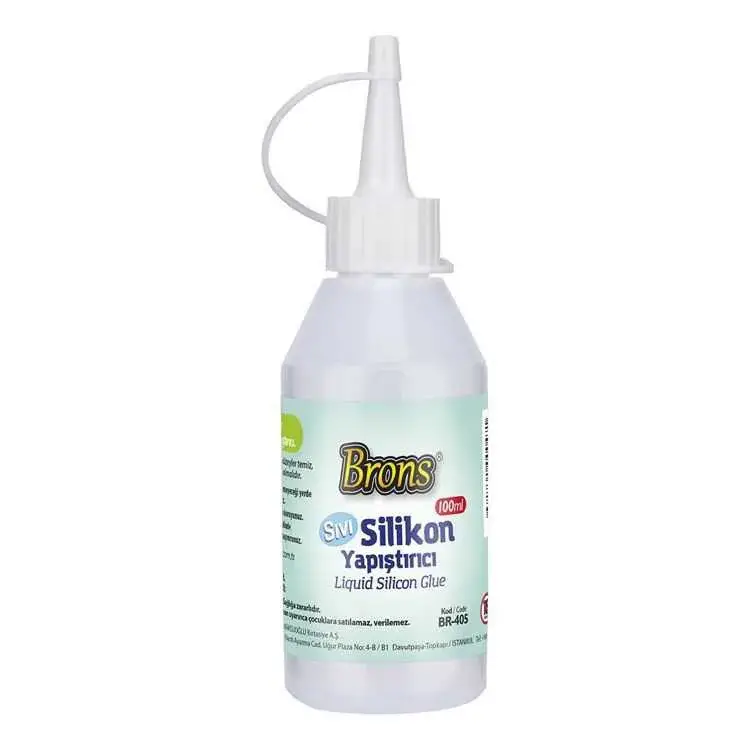 Brons Sıvı Silikon Yapıştırıcı 100 ml - 1