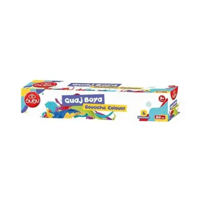 Bu Bu Guaj Boya 6 Renk Birleşik Pot 20 ml - Bu-Bu