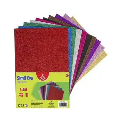 Bu Bu Simli Eva 20 x 30 cm 10 Renk - Bu-Bu
