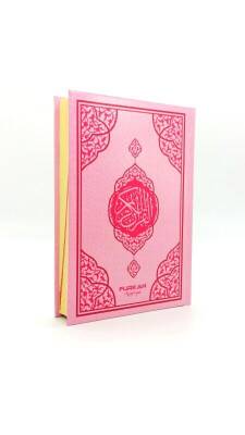 Çanta Boy Kuranı Kerim Pembe Miklepsiz - Furkan Neşriyat