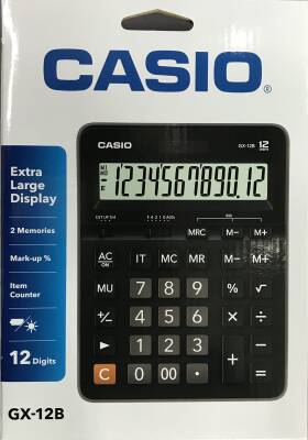 Casio Hesap Makinesi 12 Hane Gx-12B - 2