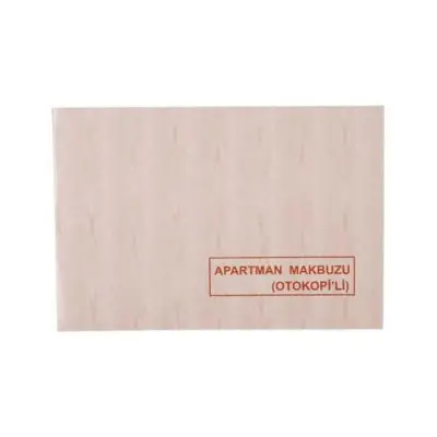 Dilman Apartman Makbuzu 50 Yaprak 2 Nüshalı - Dilman