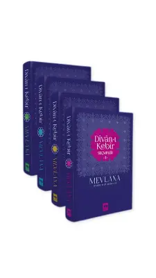 Divanı Kebir Seçmeler 4 Cilt Takım - Ötüken Neşriyat