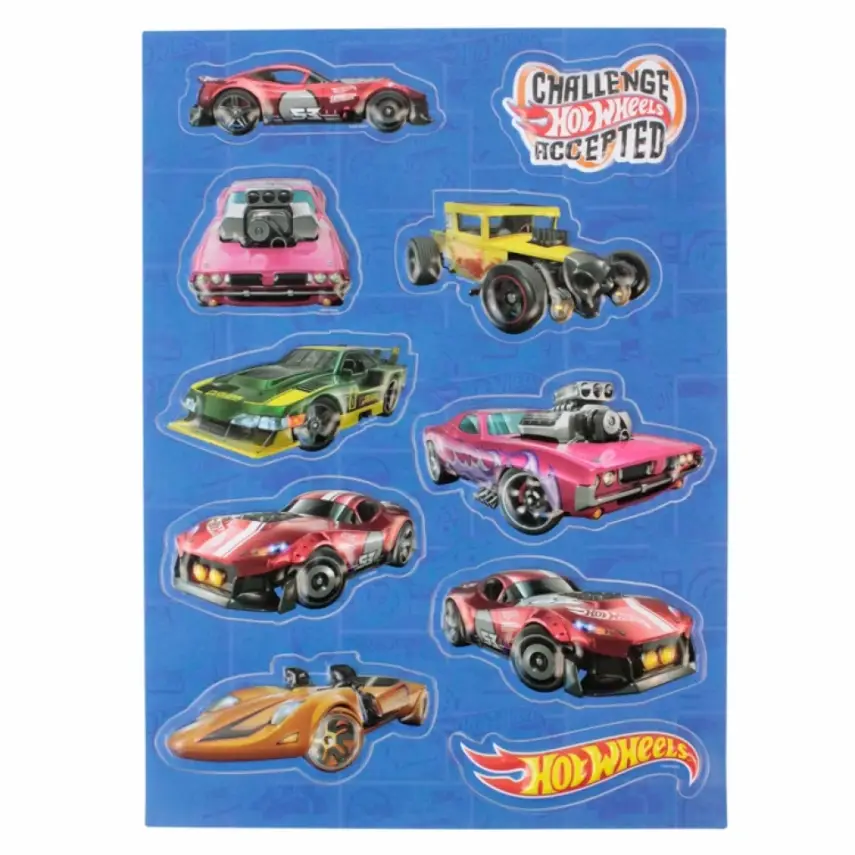 Dolphin Hot Wheels 3D Sticker - 2