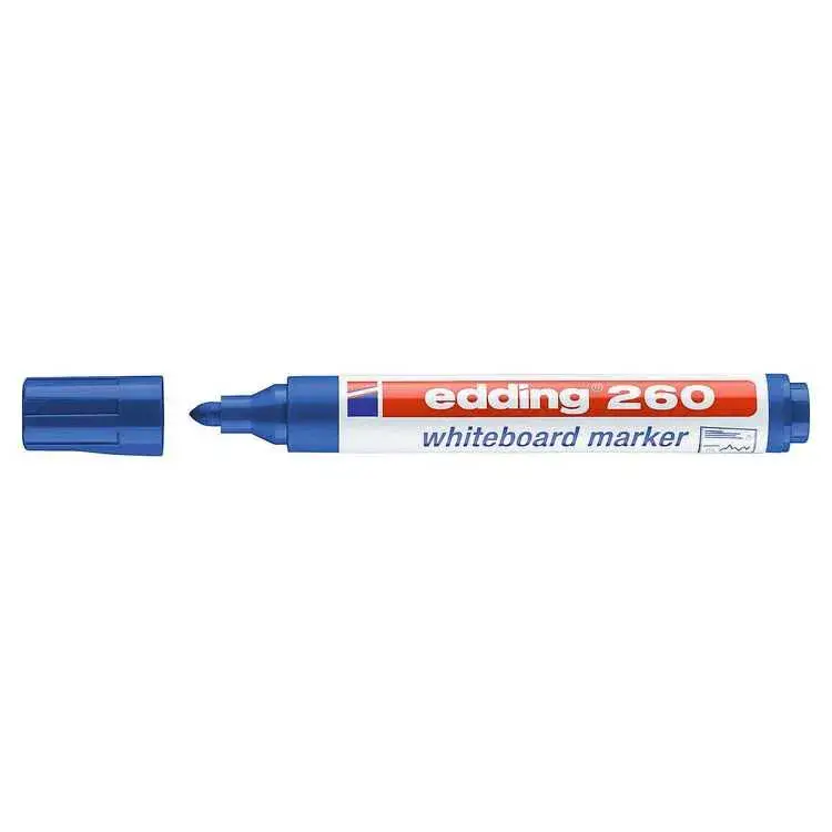 Edding Beyaz Tahta Kalemi Mavi 260 - 2