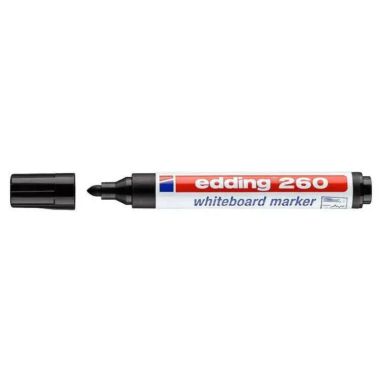 Edding Beyaz Tahta Kalemi Siyah 260 - 2