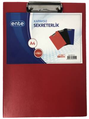 Ente A4 Sekreterlik Kapaksız Kırmızı - Ente