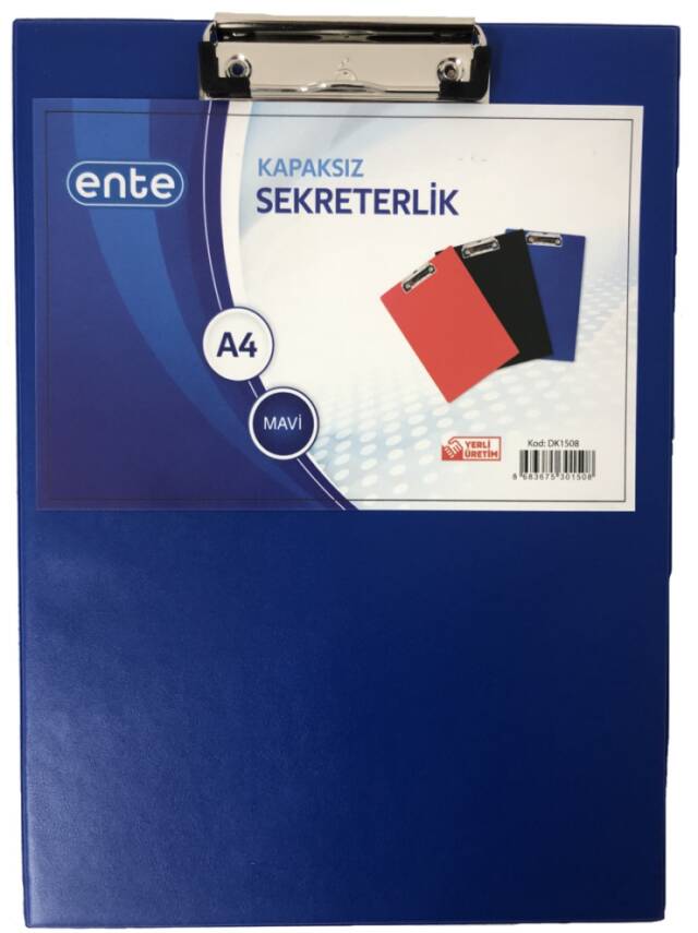 Ente A4 Sekreterlik Kapaksız Mavi - 1