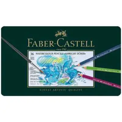 Faber Albrecht Dürer Aquarell Boya Kalemi 36 Renk - Faber Castell