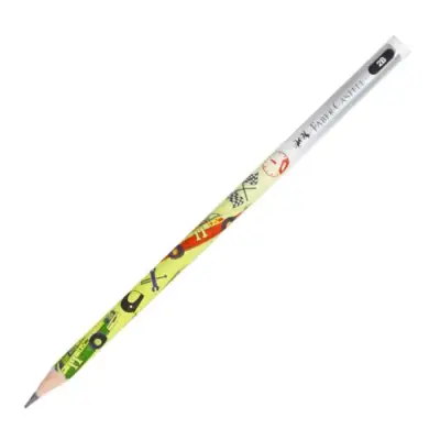 Faber Castell Arabalar Kurşun Kalem 2B - Faber Castell