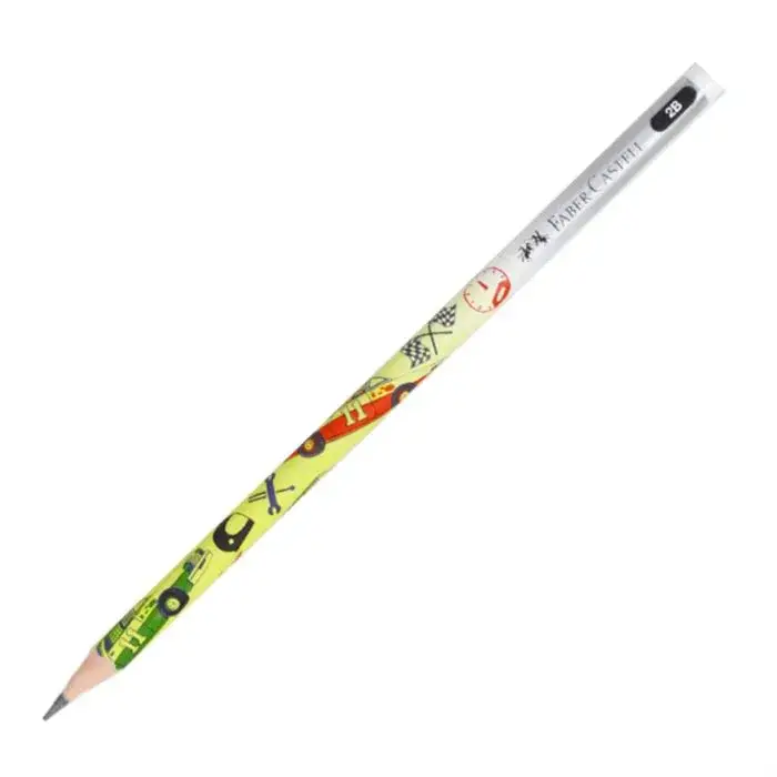 Faber Castell Arabalar Kurşun Kalem 2B - 1