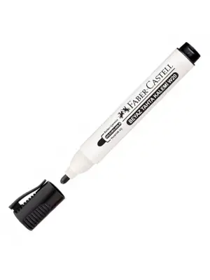 Faber Castell Beyaz Tahta Kalemi Siyah - Faber Castell