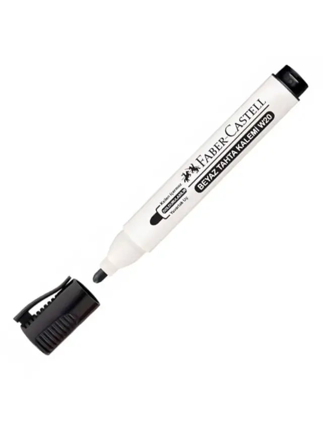 Faber Castell Beyaz Tahta Kalemi Siyah - 1