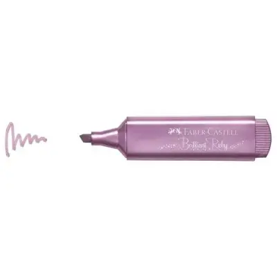 Faber Castell Fosforlu Kalem Metalik Yakut - Faber Castell