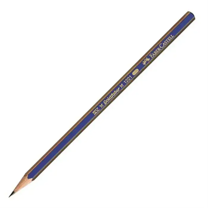 Faber Castell Köşeli Mercanlı Kurşun Kalem - 1