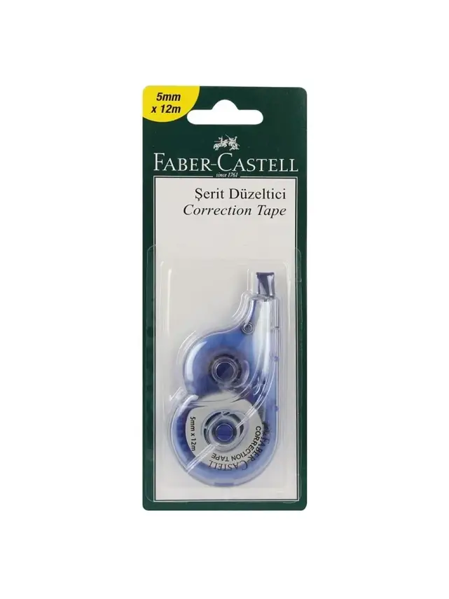 Faber Castell Şerit Düzeltici 5 mm x 12m - 1
