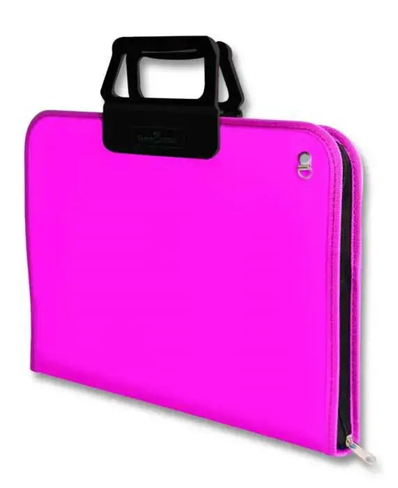 Faber Castell Teknik Resim Proje Çantası 28 x 38 cm Pembe - 1