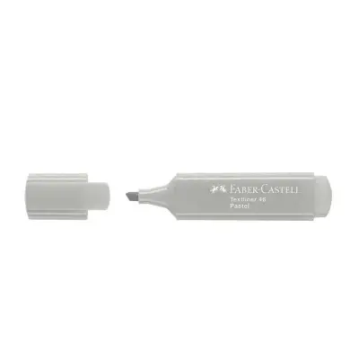 Faber Castell Textliner 46 Pastel Gri Fosforlu Kalem - Faber Castell