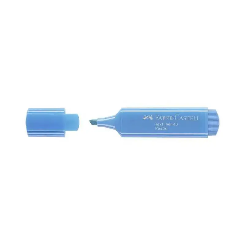 Faber Castell Textliner 46 Pastel Mavi Fosforlu Kalem - 2