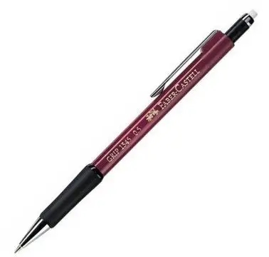 Faber Grip Versatil 0.5 mm Bordo - Faber Castell