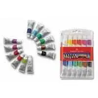 Faber Guaj Boya Tüp 12 Renk - Faber Castell