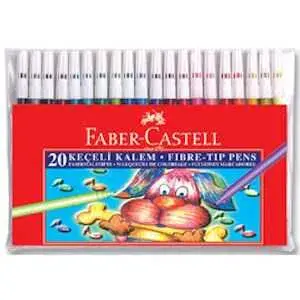 Faber Keçeli Kalem Yıkanabilir 20 Li Poşet - Faber Castell