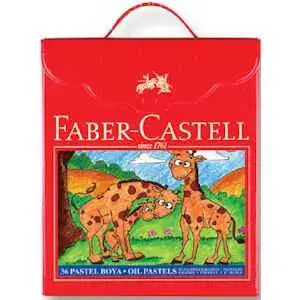 Faber Pastel Boya 36 Renk Plastik Çantalı Tutucaklı - Faber Castell