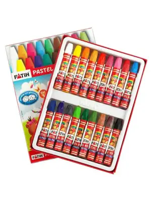 Fatih Oil Pastel Boya Karton Kutu 18 Renk - Fatih