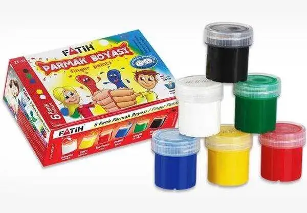 Fatih Parmak Boya 6 Renk 25 ml - 2