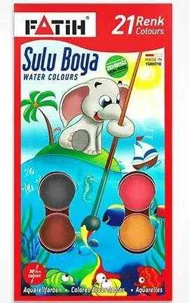 Fatih Sulu Boya 21 Renk K-21 - 1